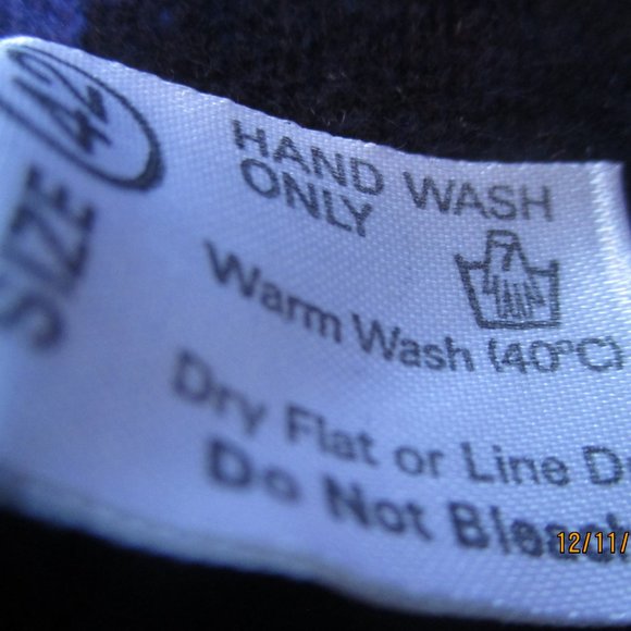 Argyle Men's Sweater/Wool-Angora Blend/42/Norm Thompson - Picture 4 of 5